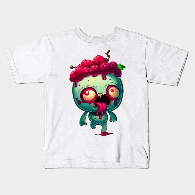 Zombie Raspberries - Chic Kids T-Shirt by CAutumnTrapp